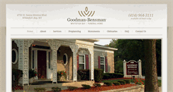 Desktop Screenshot of goodmanbensman.com